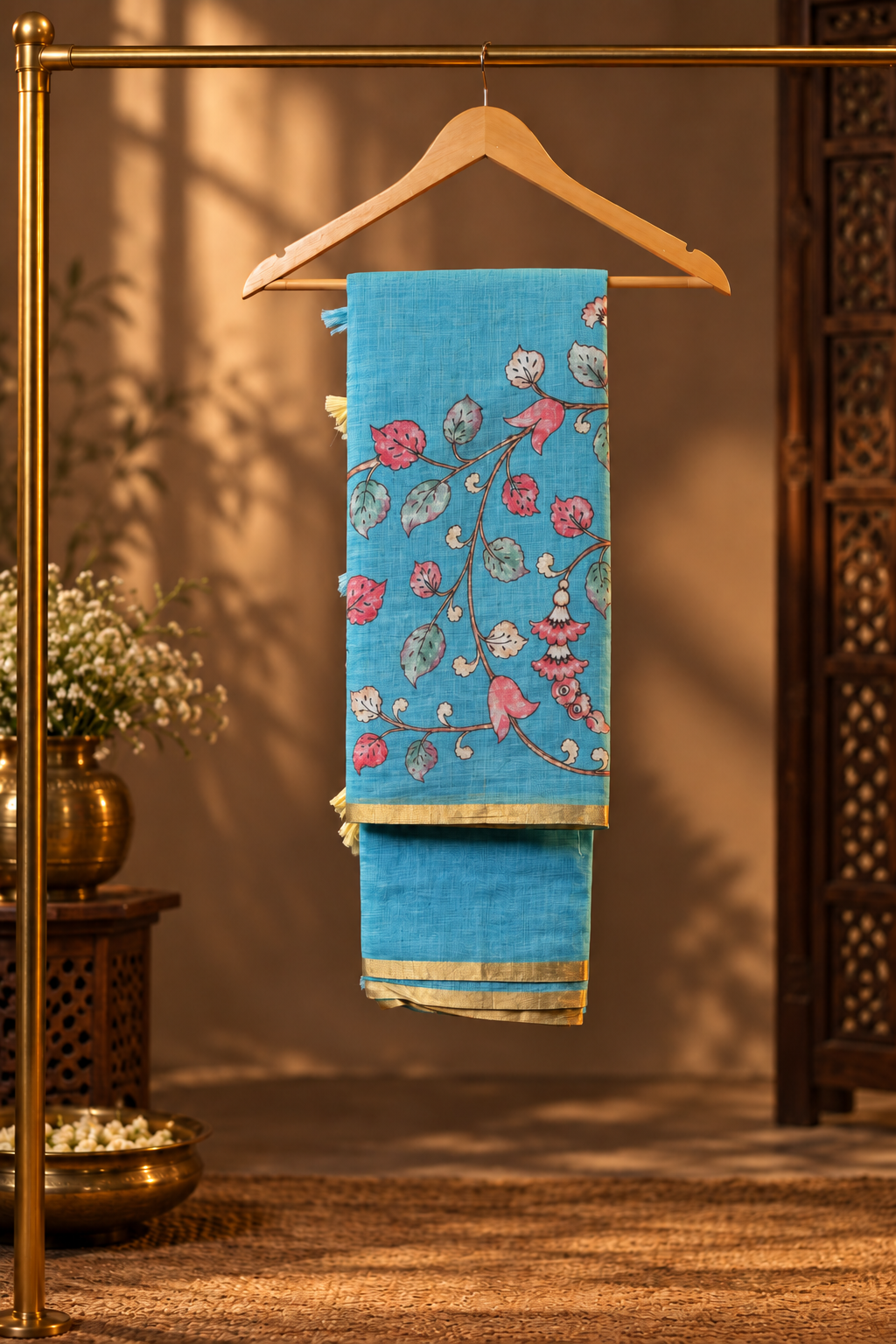 Kalamkari Cotton Saree