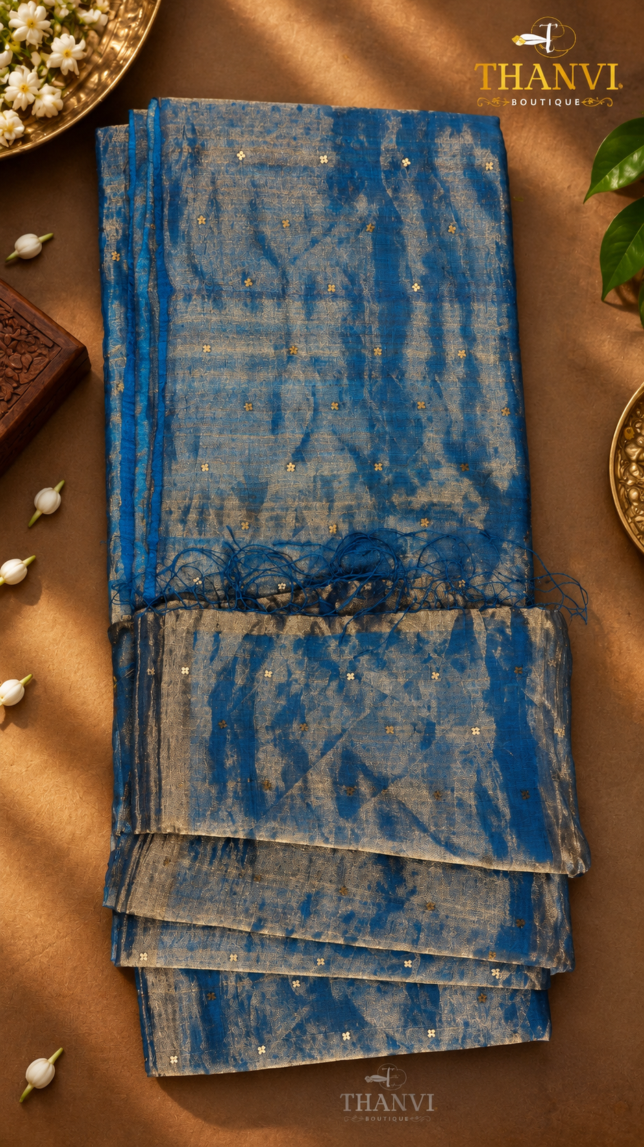 Metallic Matka Organza