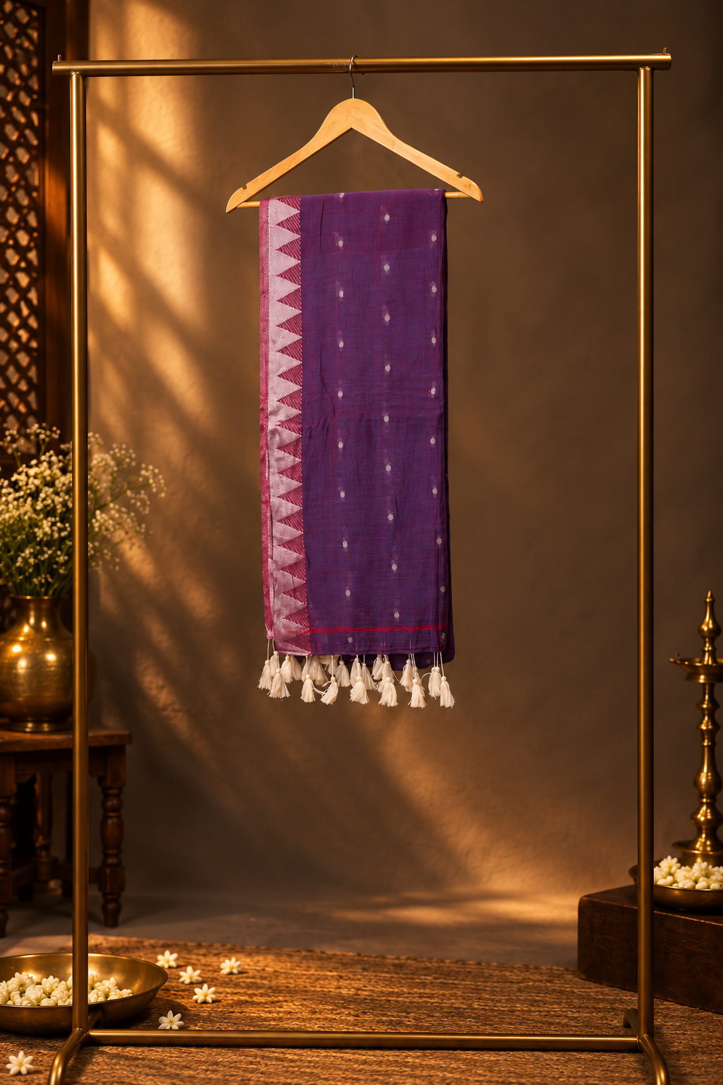 Temple Butta Saree