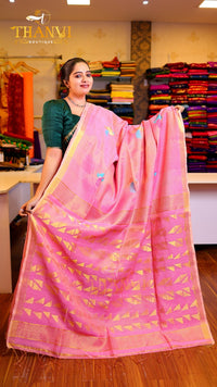 Copper Tissue Saree