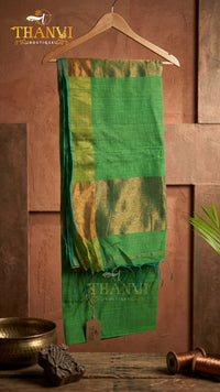 Cotton silk saree