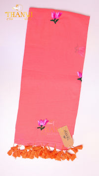 Couture Embroidery Cotton Saree