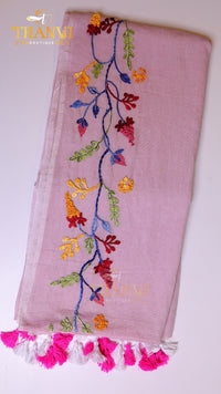 Couture Embroidery Cotton Saree