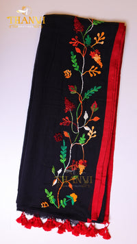 Couture Embroidery Cotton Saree