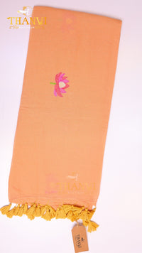 Couture Embroidery Cotton Saree