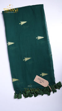 Couture Embroidery Cotton Saree