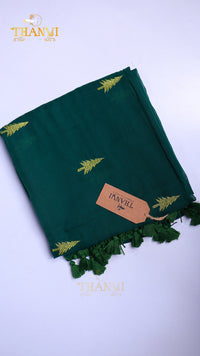 Couture Embroidery Cotton Saree