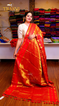 Crushed Tissue Cotton Saree