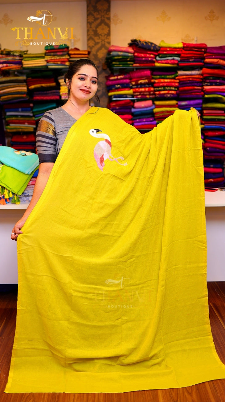 Customised  Modal Cotton Saree