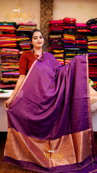 TISSUE LINEN SAREE