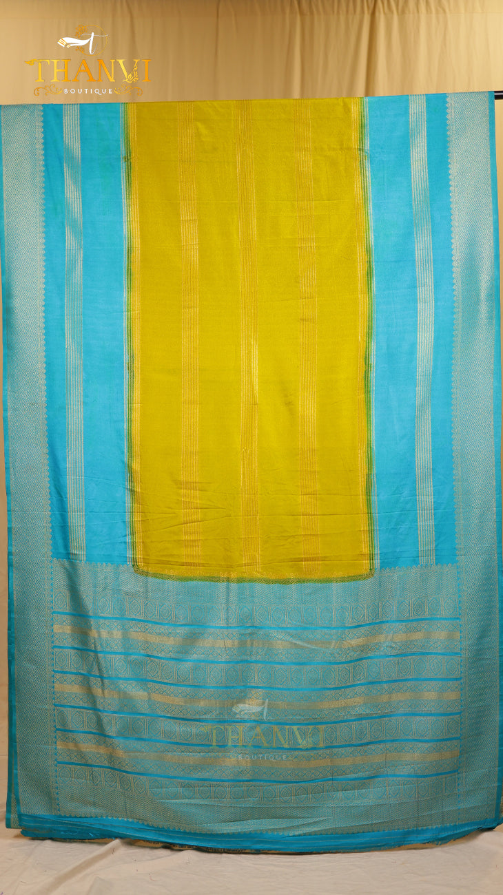 Double Zari Silk Saree