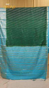 Double Zari Silk Saree
