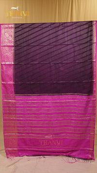 Double Zari Silk Saree
