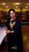 Customised Eagle Work Saree