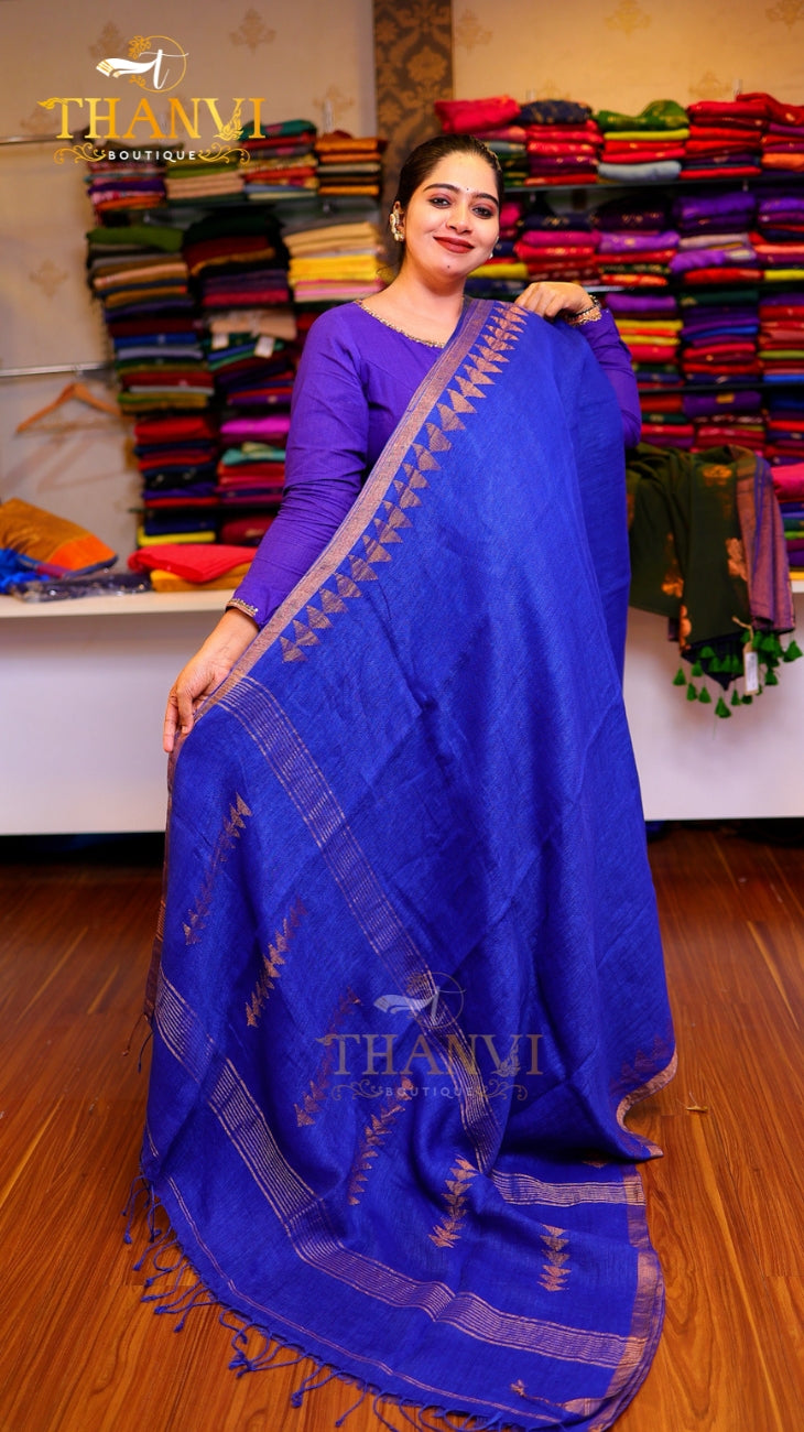 Elite Linen Saree