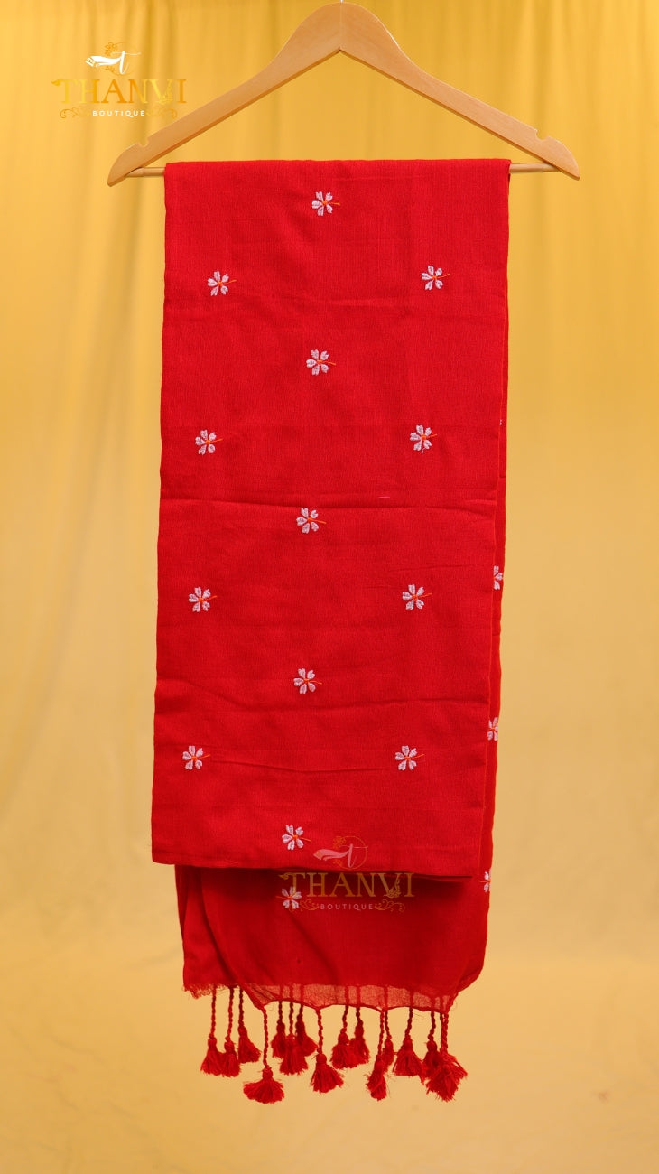 Femb Linen Cotton Low Count Saree