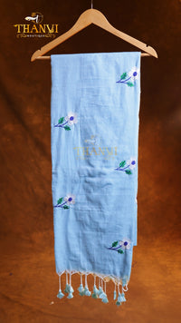 Flower Embroidery Saree