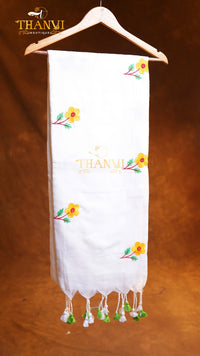 Flower Embroidery Saree