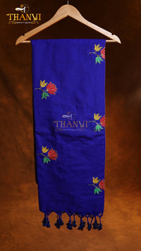 Flower Embroidery Saree