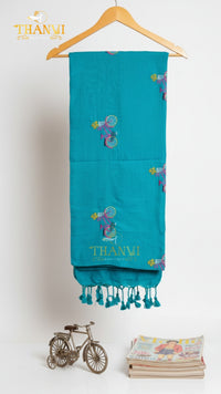 Flower Embroidery Saree