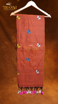 Flower Embroidery Saree