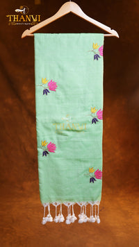 Flower Embroidery Saree