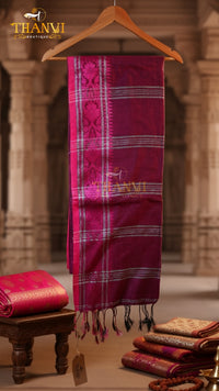 G/J Temple Border Saree