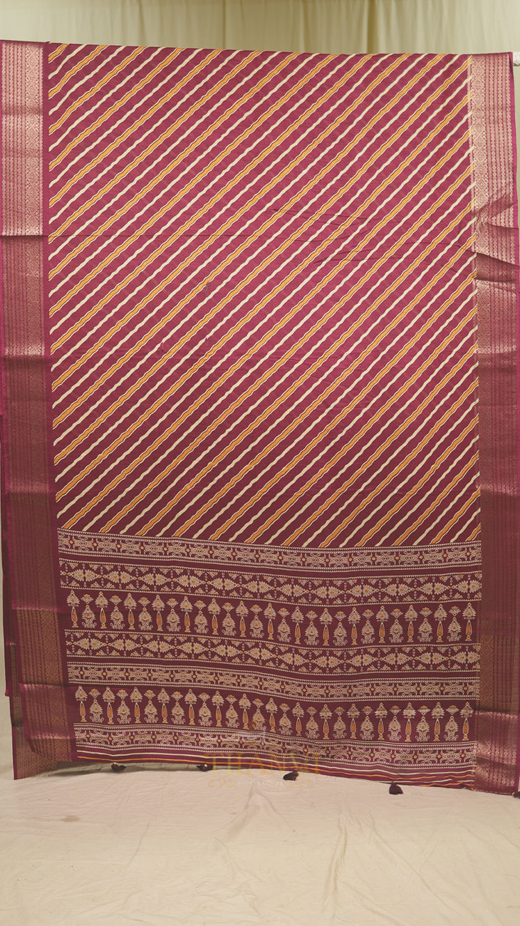 Georgette chiffon saree