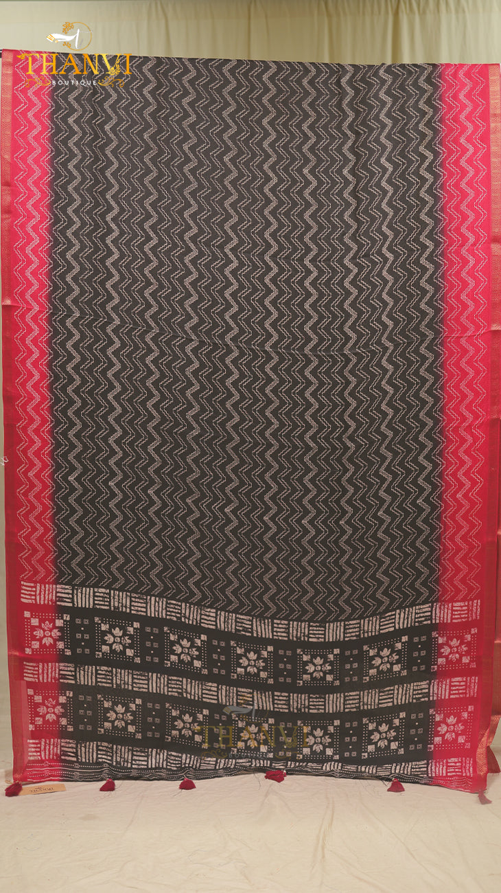 Georgette chiffon saree