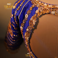 Sapphire Fringe Golden Blouse