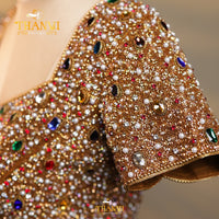 Diamond Dust Multi Stone Blouse