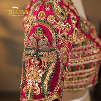 Rani pink royal zardosi work Blouse