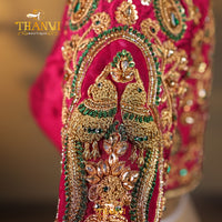 Rani pink royal zardosi work Blouse