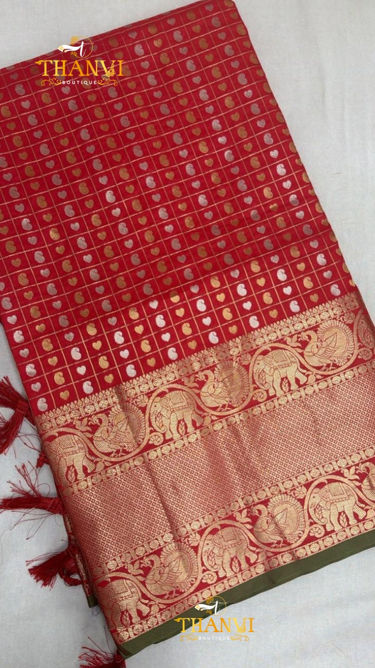 Kanchivaram silk Saree