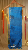 Iyal print linen Saree
