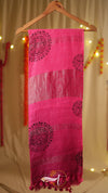 Iyal print linen Saree