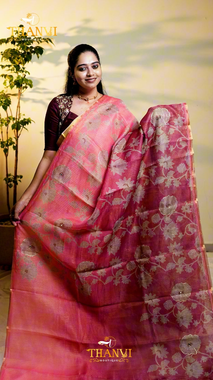 Kota Zardosi Work Saree