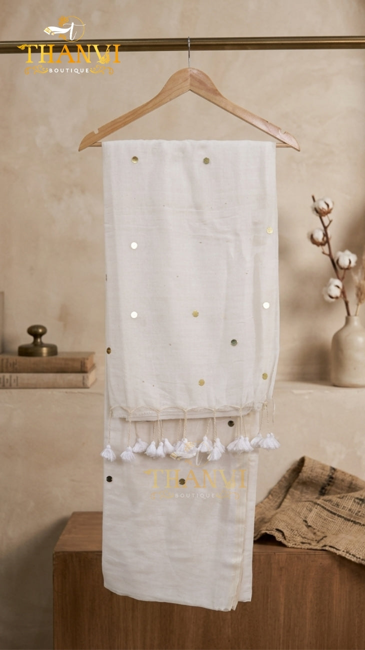 Linen Cotton Saree