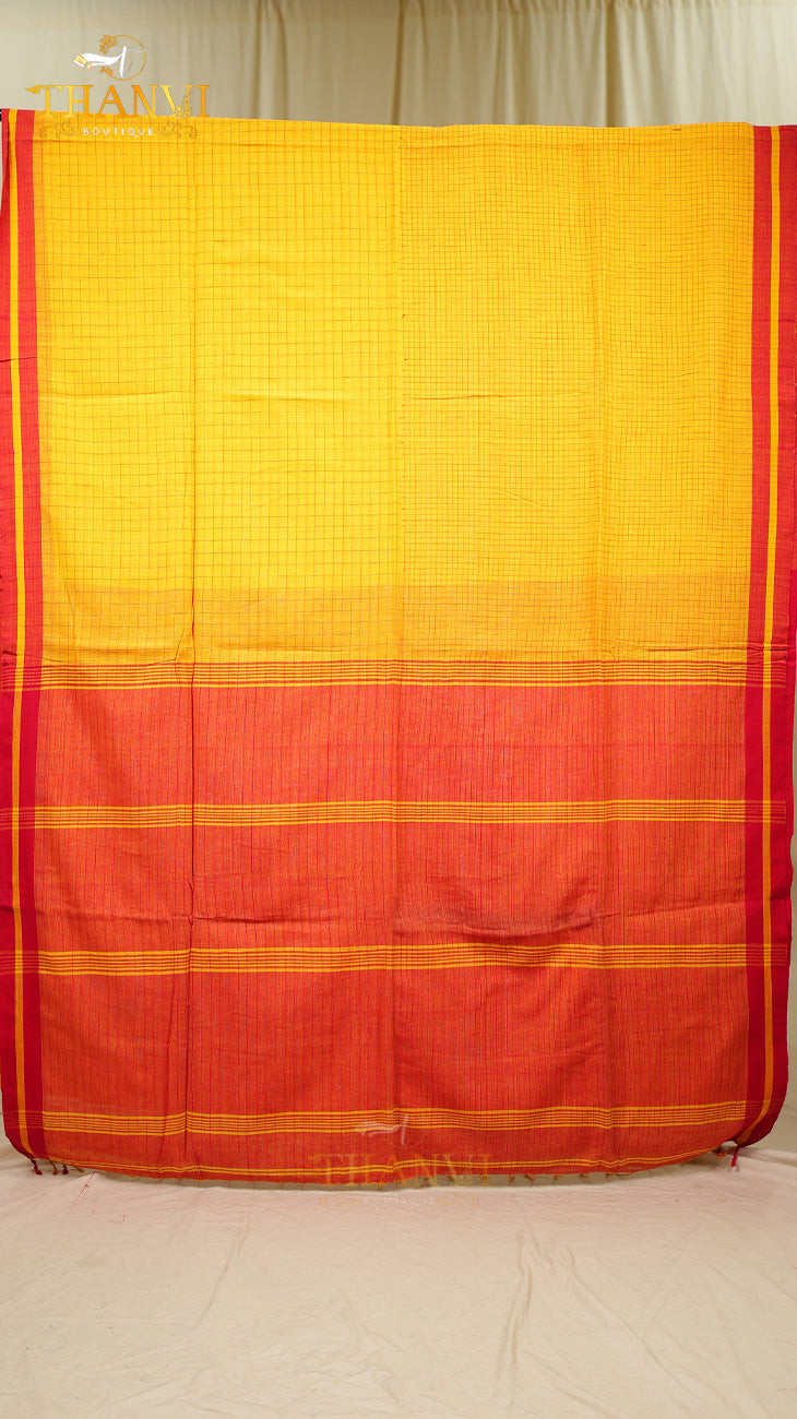 Linen Cotton Saree