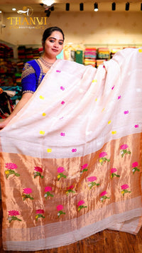 Linen Matka Tissue Saree