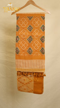 Linen Cotton Saree