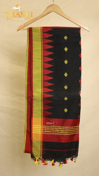 Linen Cotton Saree