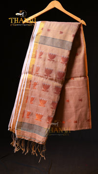 Lotus Tissue Saree