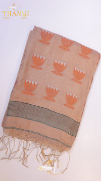 Lotus Tissue Saree