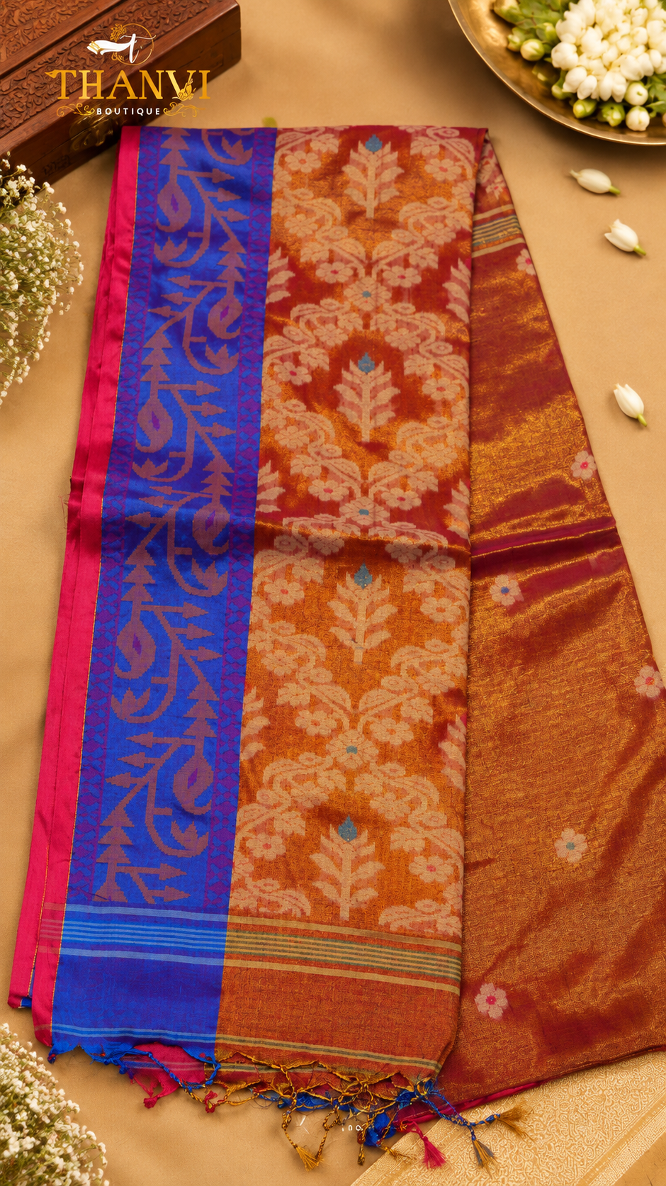 Tissue Butta Saree