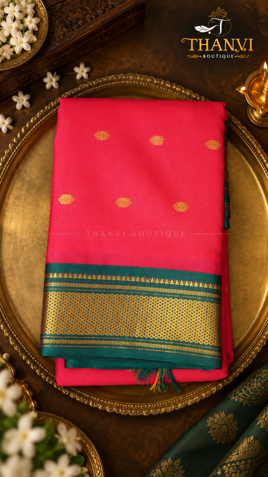 Zari Cotton Silk Saree