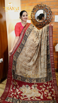 Luxury  Kalamkari Saree