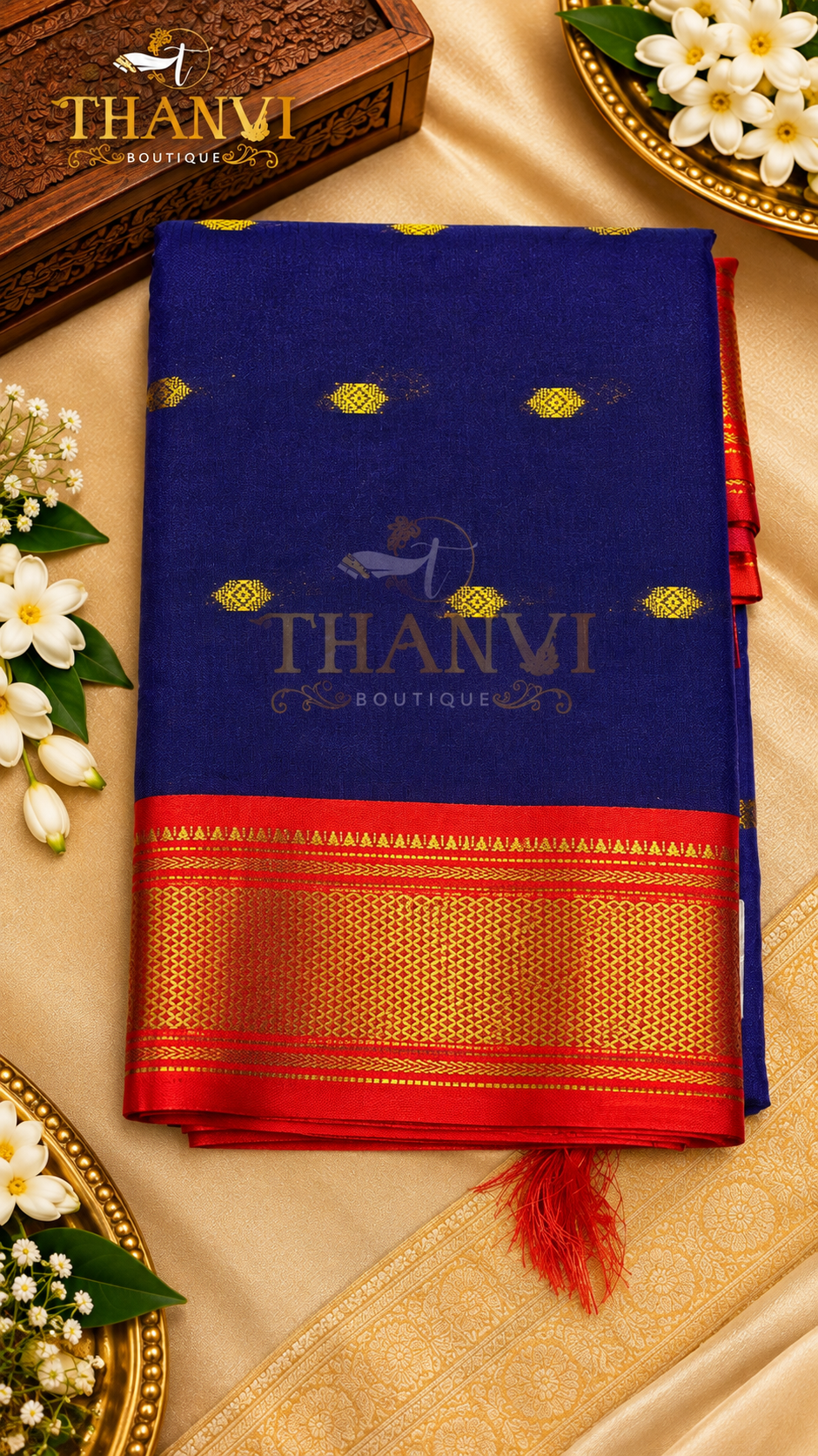 Zari Cotton Silk Saree