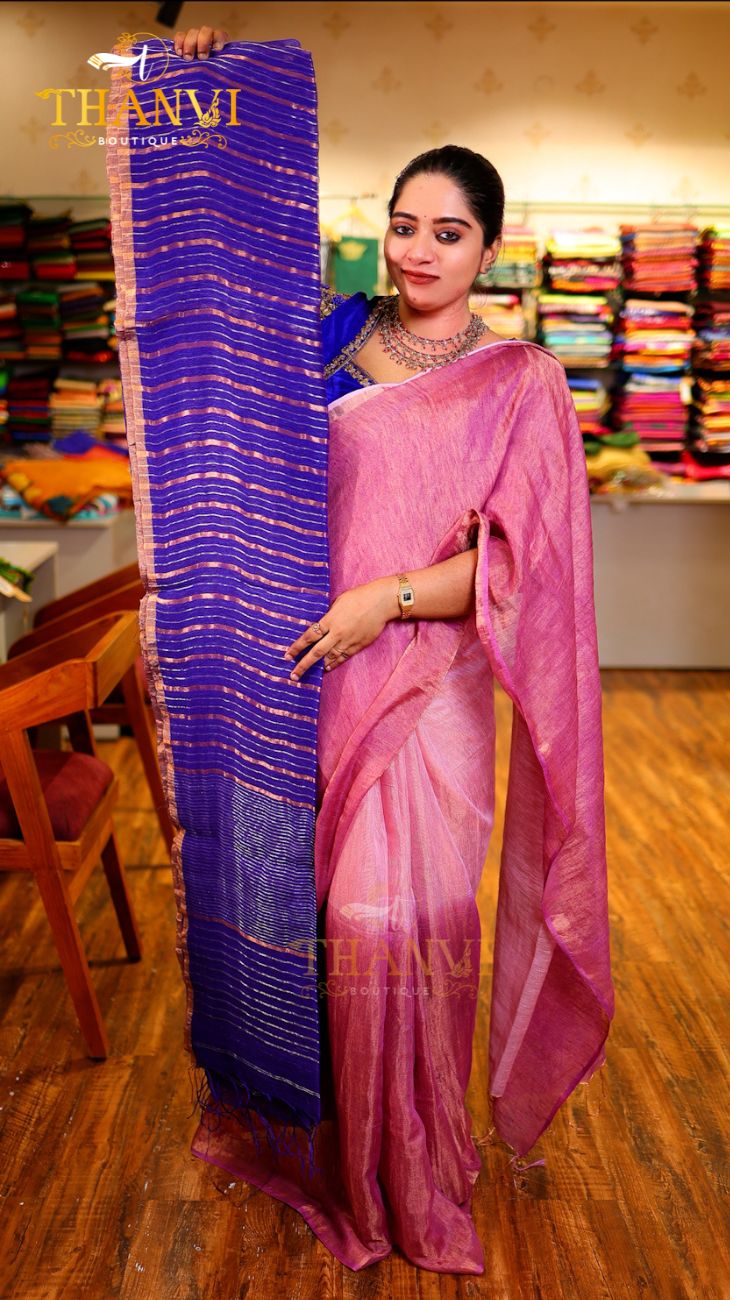 Matka Silk Tissue Saree