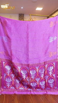 Linen Matka Tissue Saree